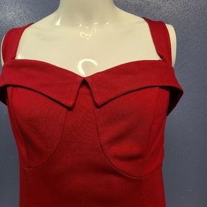 Torrid Retro Chic Sweetheart Neckline Tank With Criss-Cross Straps (Sz. …